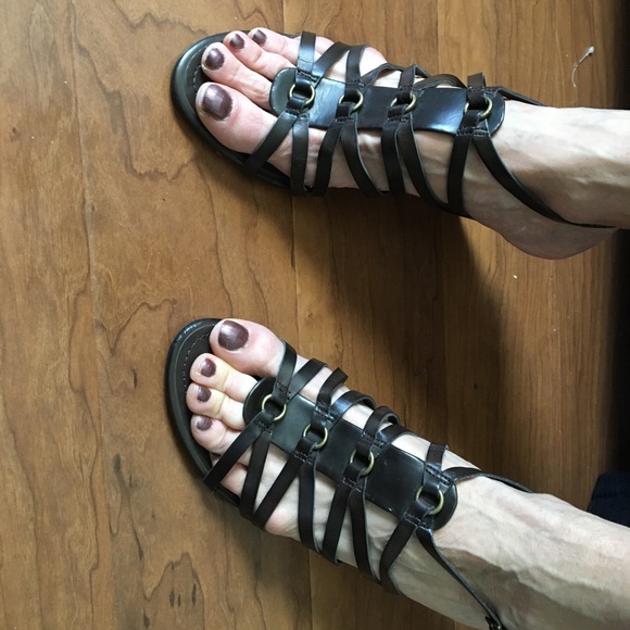 Nickles Open toe wedge sandal - Picture 2 of 3